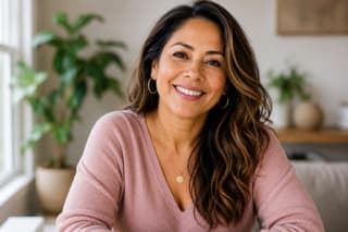 smiling woman